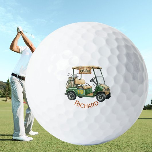Leuke Inspirerende 19e Hole Naam Golfballen