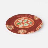 Leuke Italiaanse avond Papieren Bordje (Gekanteld)