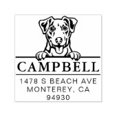Leuke Jack Russel Custom Dog Adres Stempel (Design)