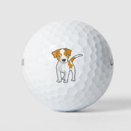 Leuke Jack Russell golfbal Golfballen