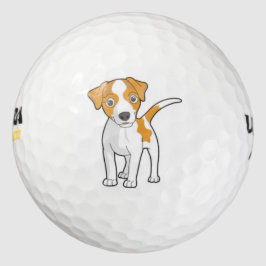 Leuke Jack Russell golfbal Golfballen