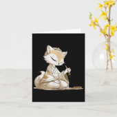 Leuke Japan Kitsune Kostuum Voor Liefhebbers Van K Kaart (Gele Bloem)