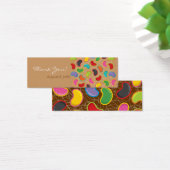 Leuke Jellybeans Kind Verjaardagsfeestje DIY Cadea Mini Visitekaartjes (Bureau)