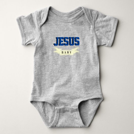 Leuke Jesus Baby Bodysuit (Voorkant)
