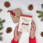 Leuke Jingle en Mingle Kerstfeest uitnodiging