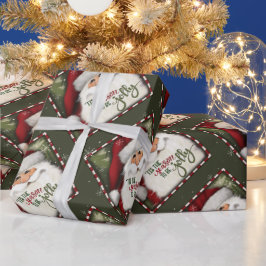 Leuke Jolly Kerstmis Feestelijke Inspiratie Cadeaupapier