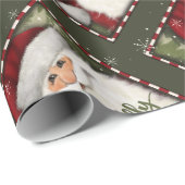 Leuke Jolly Kerstmis Feestelijke Inspiratie Cadeaupapier (Rol Hoek)