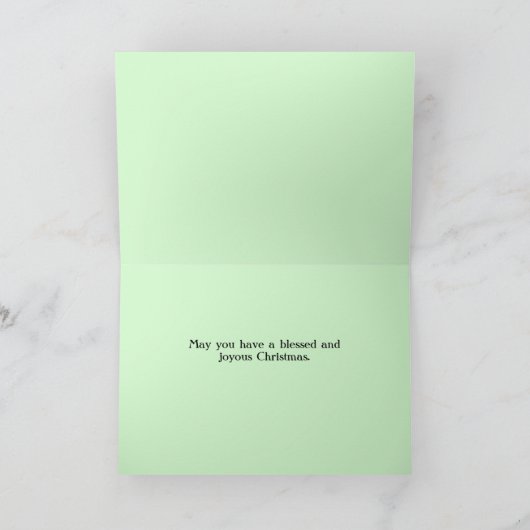 Leuke Jolly Santa Kerstplezier Kinder Inspirivity Kaart (Binnen)