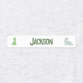 Leuke Jongens Dinosaurus Kleding Labels Terug naar (Design 1)