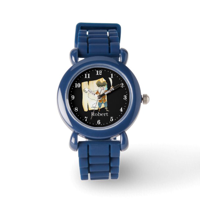leuke jongens piratenliefhebbers noemen de naam horloge (Voorkant)