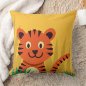 Leuke Jungle Tijger Worp Kussen (Deken)