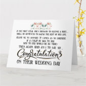 Leuke Kaart voor Echtscheiding - Ex - Let's Party! (Gele Bloem)