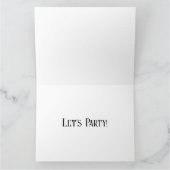Leuke Kaart voor Echtscheiding - Ex - Let's Party! (Binnen)