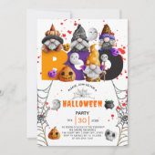 Leuke kabouters BOO Halloween Kaart (Voorkant)