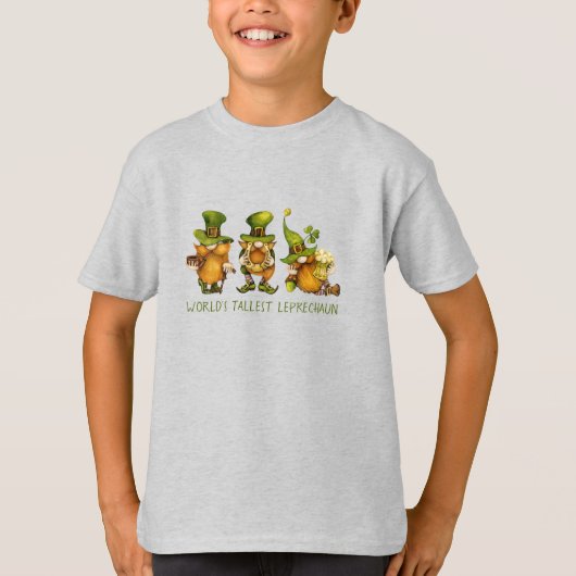 Leuke Kabouters Grootste Leprechaun St. Patrick's T-shirt (Voorkant)