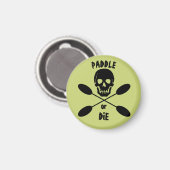 Leuke Kajak Pirate Magnet (Voorkant / Achterkant)