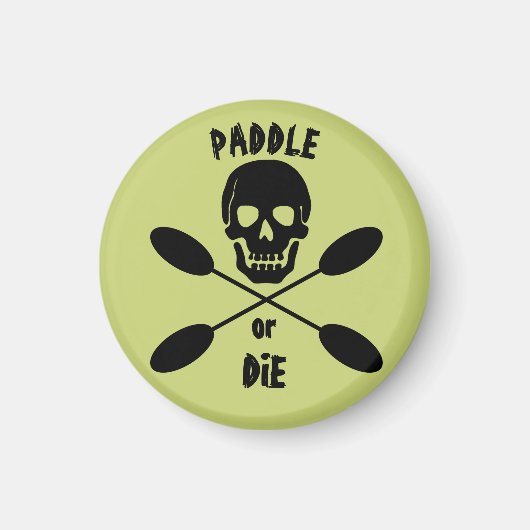 Leuke Kajak Pirate Magnet (Voorkant)