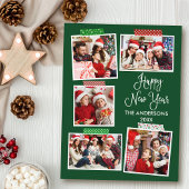 Leuke kalligrafie Gelukkig Nieuwjaar Craft Tape Gr Briefkaart