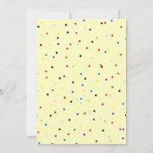 Leuke kangoeroe Geslacht onthullen Baby shower uit Kaart (Achterkant)