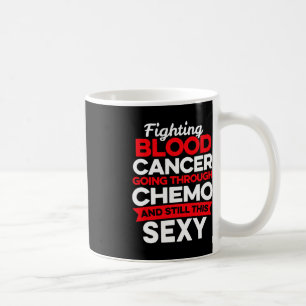 Leuke kankerbestrijder bloedkanker patiënt chemo d koffiemok