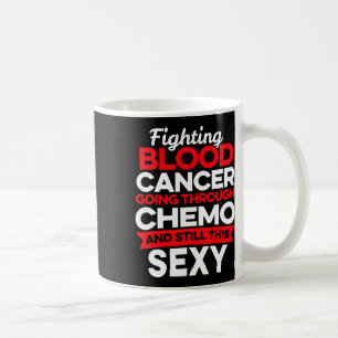 Leuke kankerbestrijder Bloedkanker patiënt Chemo T Koffiemok