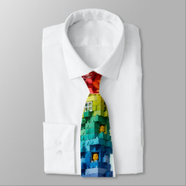 Leuke karakters Regenboog stenen Stropdas
