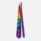Leuke karakters Regenboog stenen Stropdas (Voorkant)