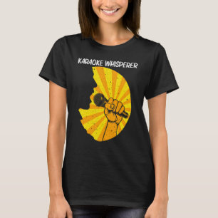 Leuke Karaoke Voor Mannen Vrouwen Zanger Karaokema T-shirt
