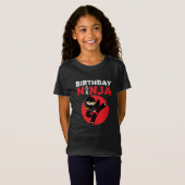 Leuke Karate Party Kinder Martial Arts Verjaardag  T-shirt (Voorkant volledig)
