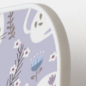 Leuke Kat Bloemen Monogram Pickleball Paddle (Links Detail)