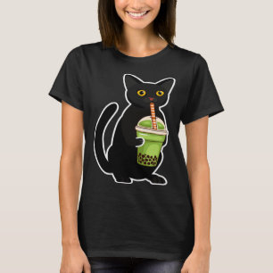 Leuke kat Drink theekostuumthee T-shirt