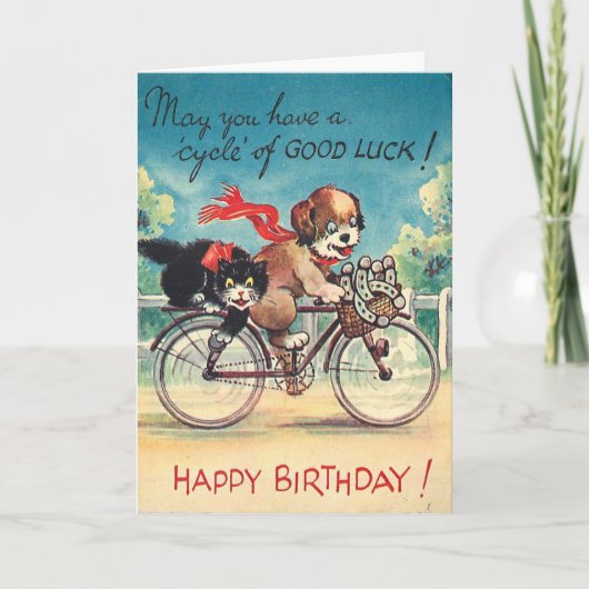  Leuke Kat En Honden Kaart (Voorkant)