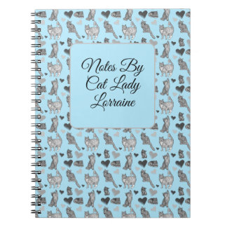 Leuke kat en kitten cadeauverpakking notitieboek
