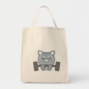 Leuke kat gym liefhebbers ontwerp   Cat Gym Lover  Tote Bag