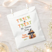 Leuke Kat Heks Pet Foto Trick or treat Halloween Bedankzakje (Geknipt)