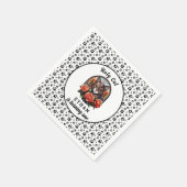 Leuke kat, ik ben er een! Schattige kattenmeisje 1 Servet (Hoek)