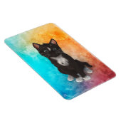 Leuke kat kleuren magneet (Rechterzijde)