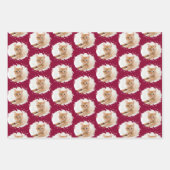 Leuke kat liefhebbers gepersonaliseerd fotopatroon inpakpapier vel (Voorkant 2)