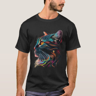 Leuke kat momenten Mooie kat patronen voor kat T-shirt