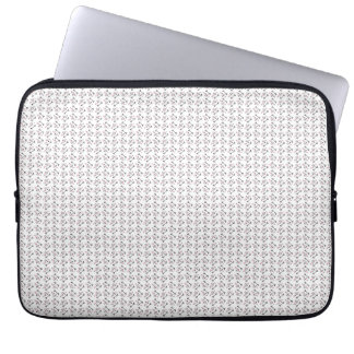 Leuke kat patroon naadloze achtergrond laptop sleeve