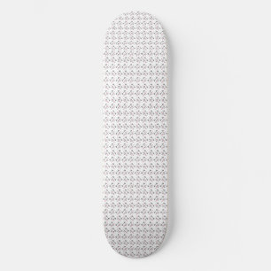Leuke kat patroon naadloze achtergrond persoonlijk skateboard