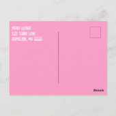 Leuke kat Peeks Briefkaart (Achterkant)