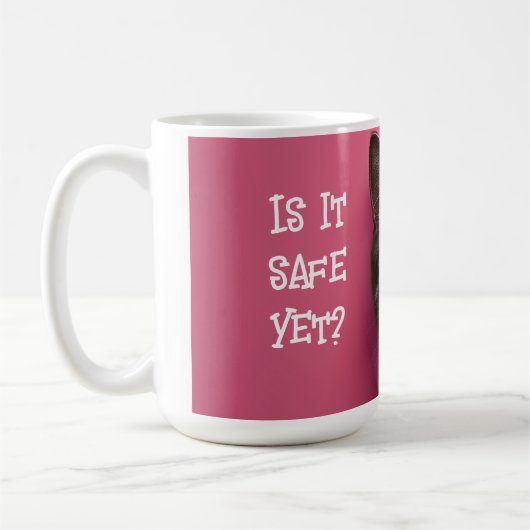 Leuke kat Peeks Koffiemok (Links)