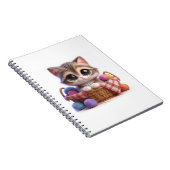 Leuke kat spiraal foto Notitieboek (Rechterzijde)