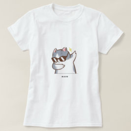 leuke kat t-shirt