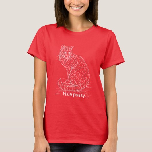 LEUKE KAT T-SHIRT (Voorkant)