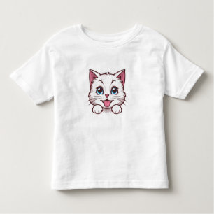 Leuke kat voor kinderen kinder shirts