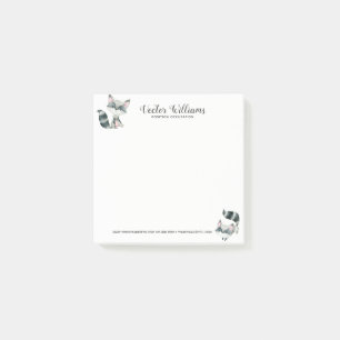 Leuke kat Waterverven Illustratie Post-it® Notes