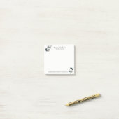 Leuke kat Waterverven Illustratie Post-it® Notes (Op bureau)