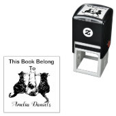 Leuke katten Dit boek hoort bij zelfinkkend stempe Zelfinktende Stempel (In situ)